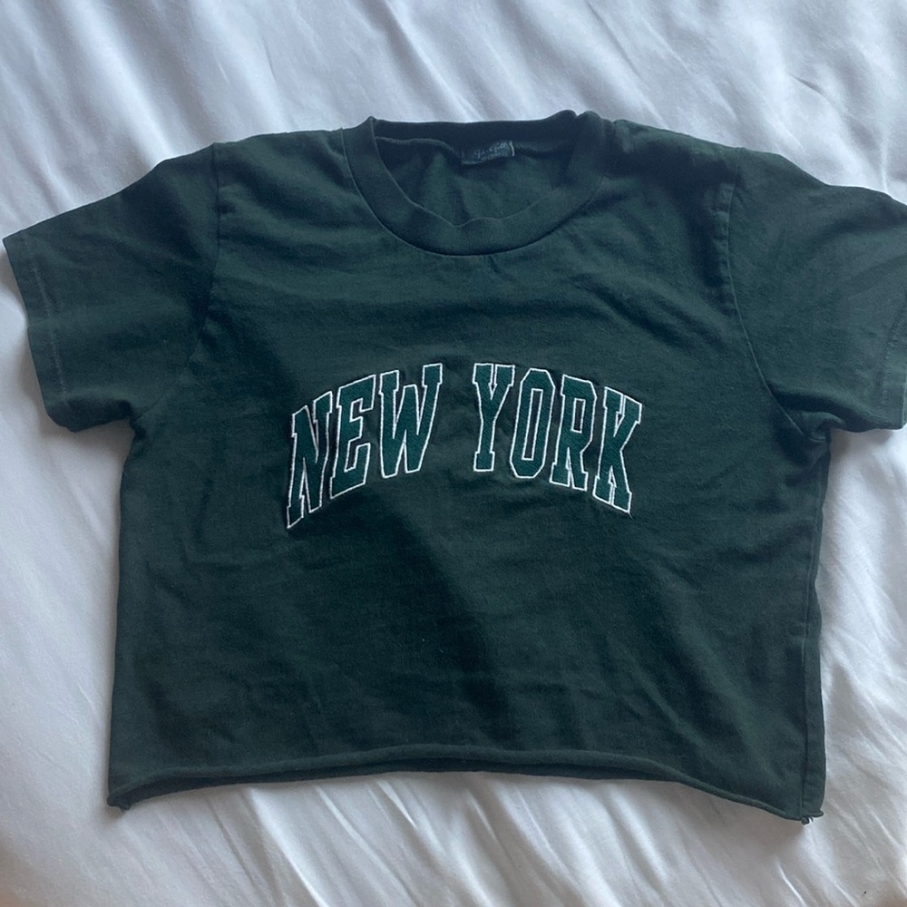 BRANDY MELVILLE/PACSUN GREEN TSHIRT